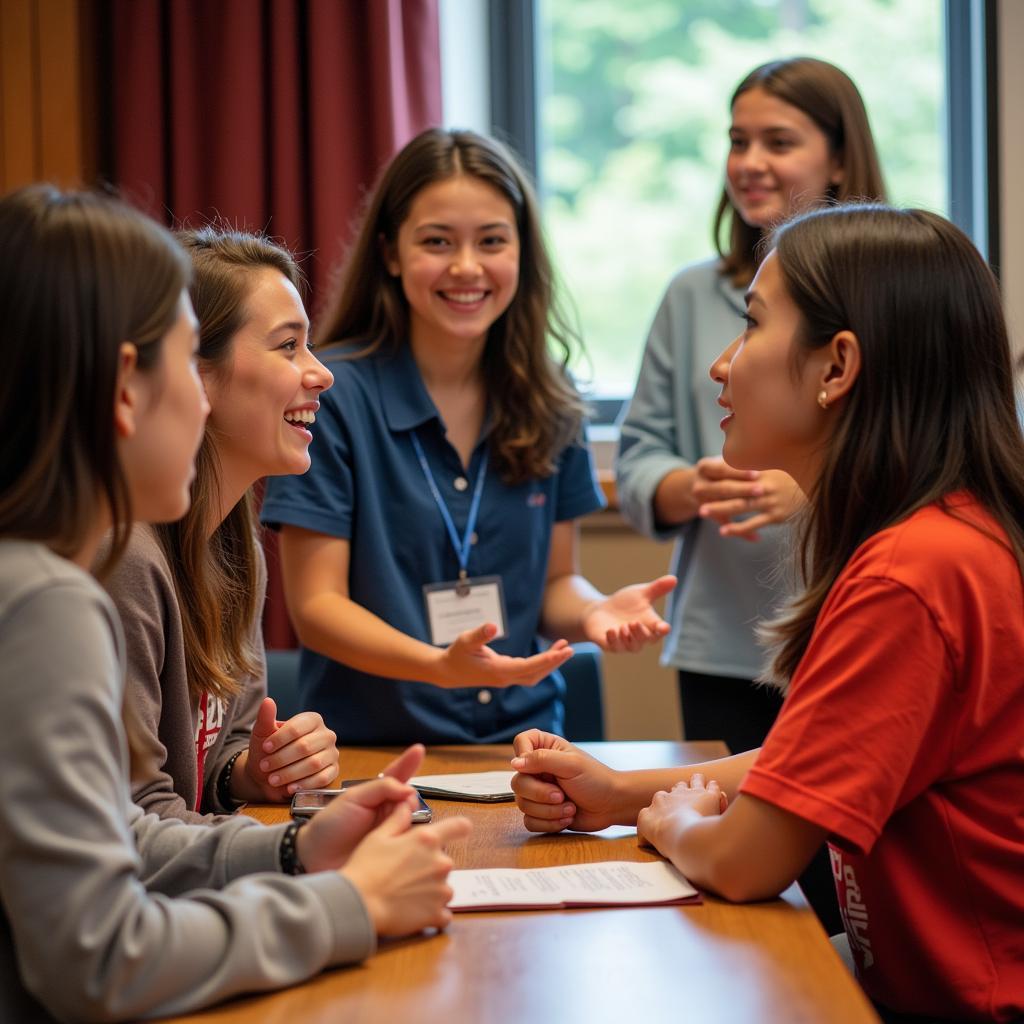 Học viên tham gia tranh biện sôi nổi tại Rose Debate Summer Camp