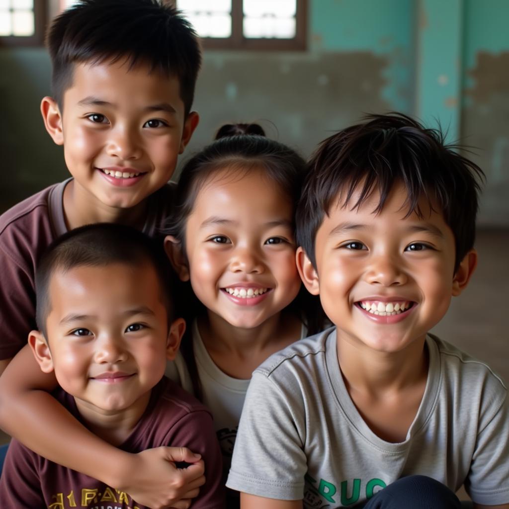 Vietnamese orphans