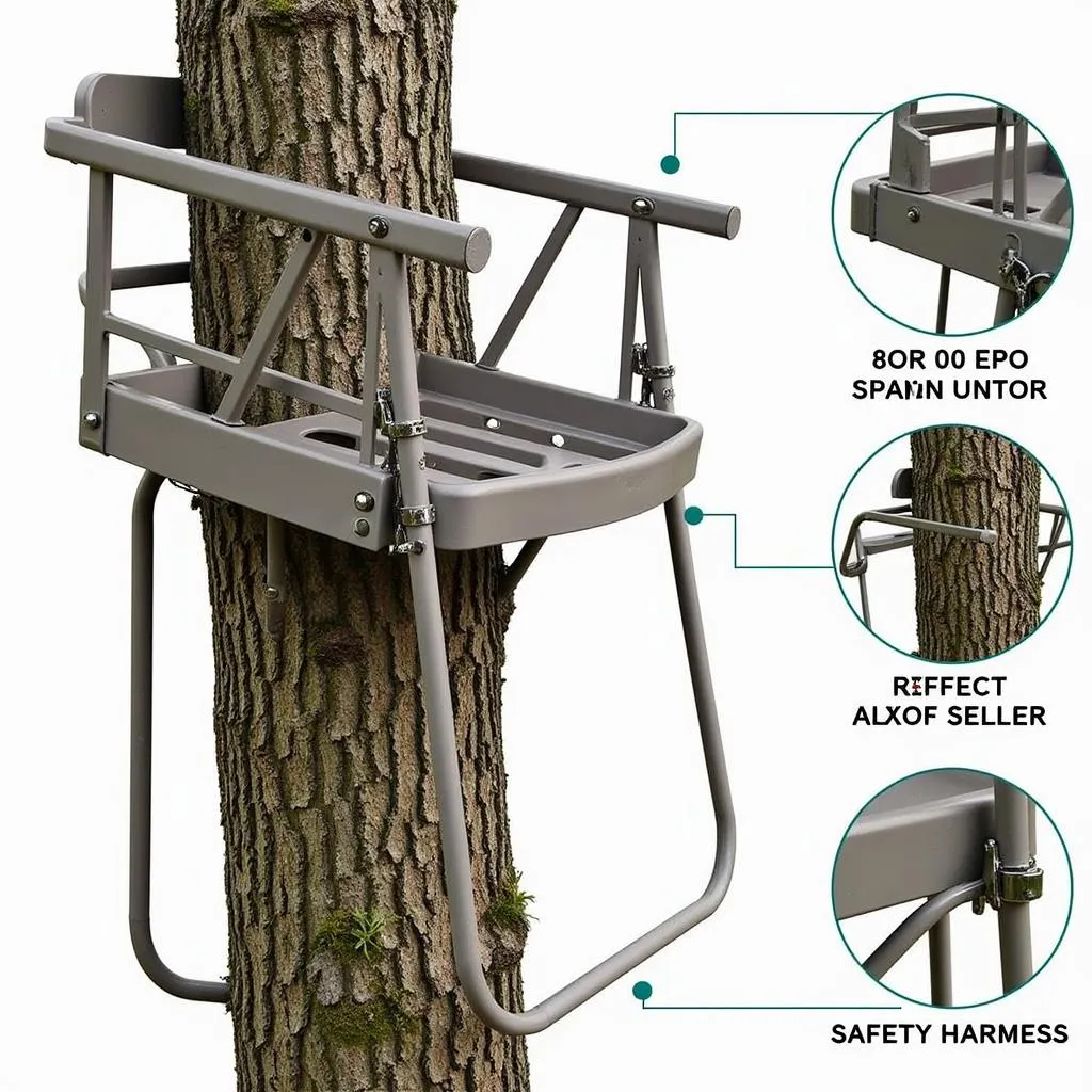 Tree Stand with 400 lbs Weight Capacity