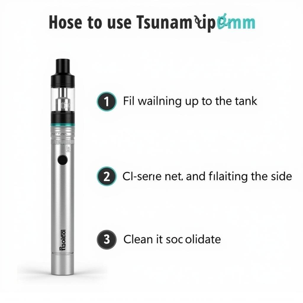 Tsunami Vape Pen Hướng Dẫn Sử Dụng