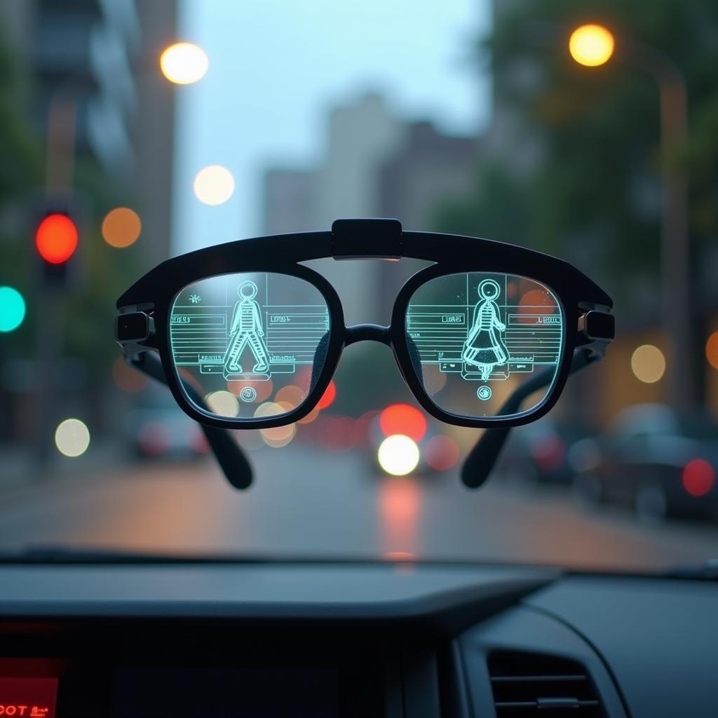 Uber Glasses Enhanced Safety