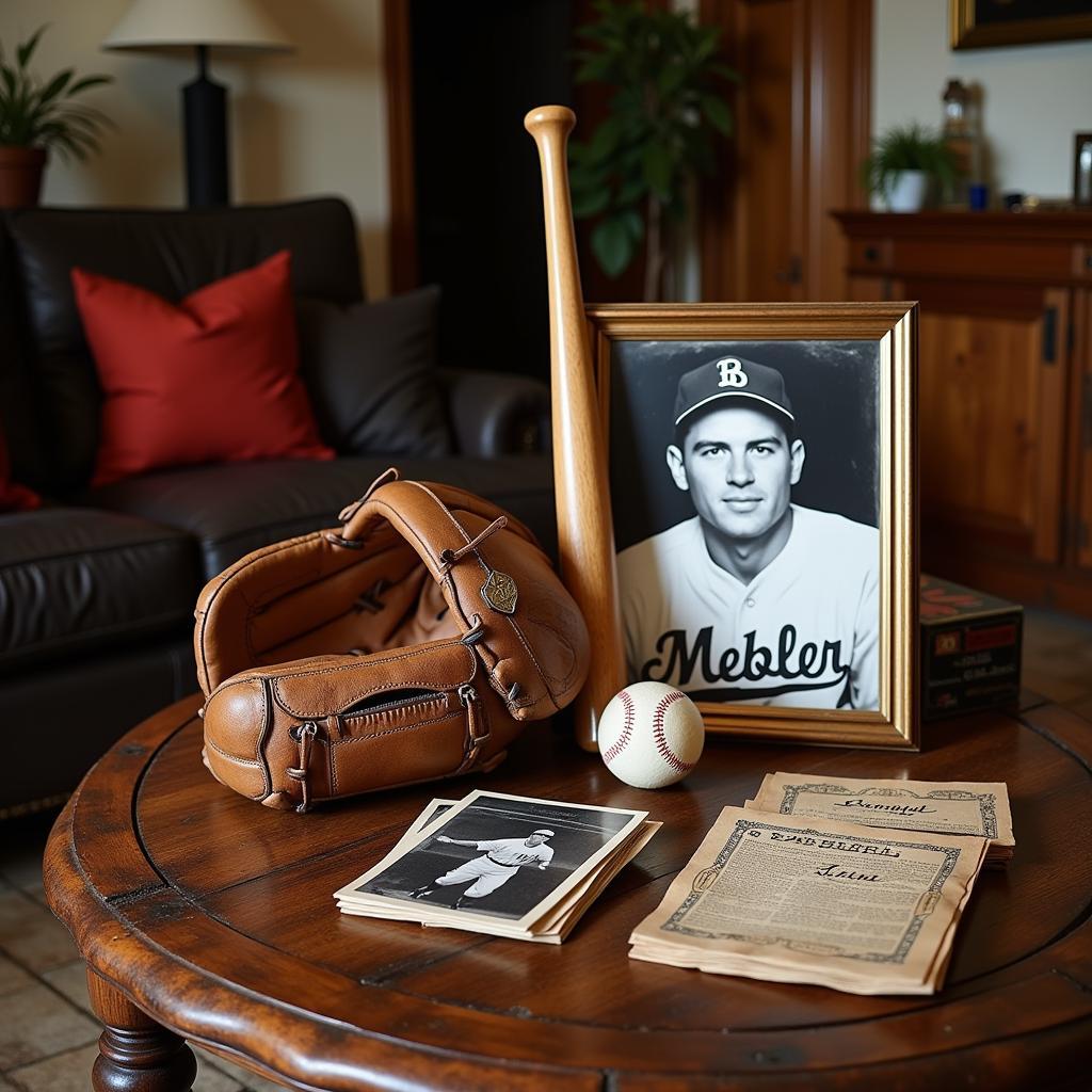 Vintage Baseball Memorabilia Collection