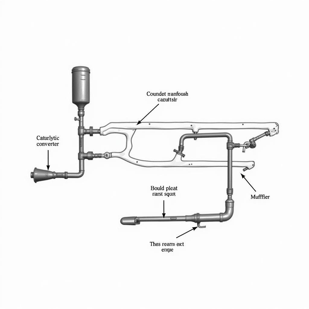 Volkswagen Bus Exhaust System Diagram