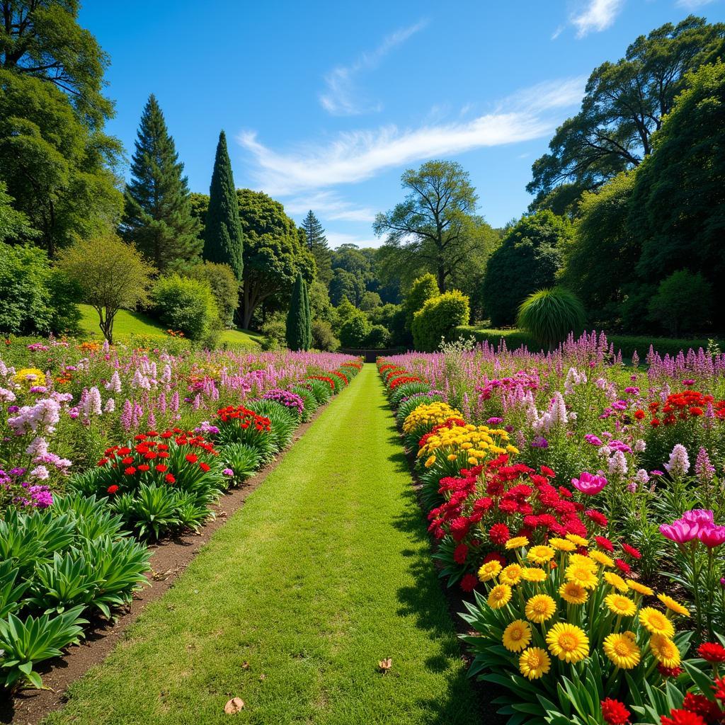 A garden in Colombia