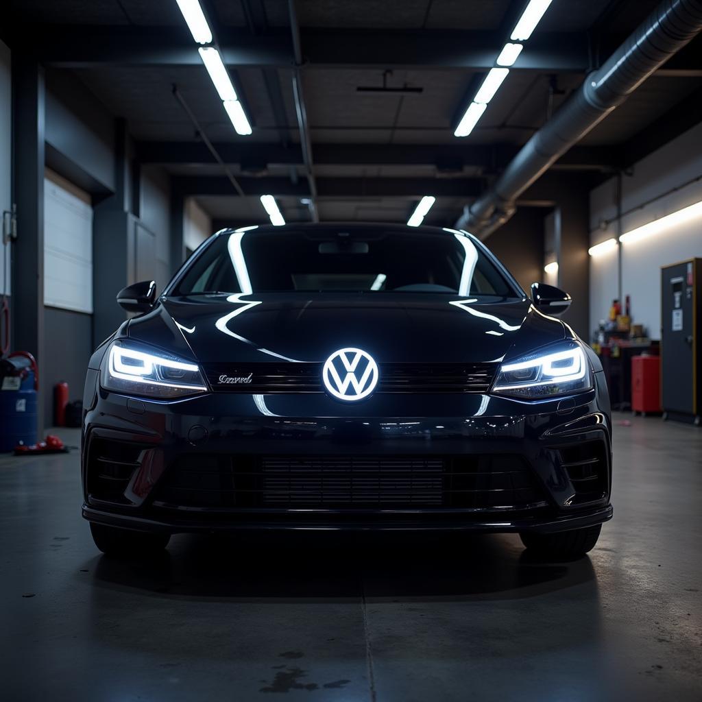 VW Emblem LED Sang Trọng Hiện Đại