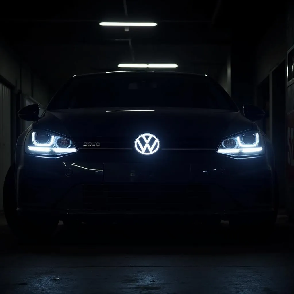 VW LED Emblem Nổi Bật