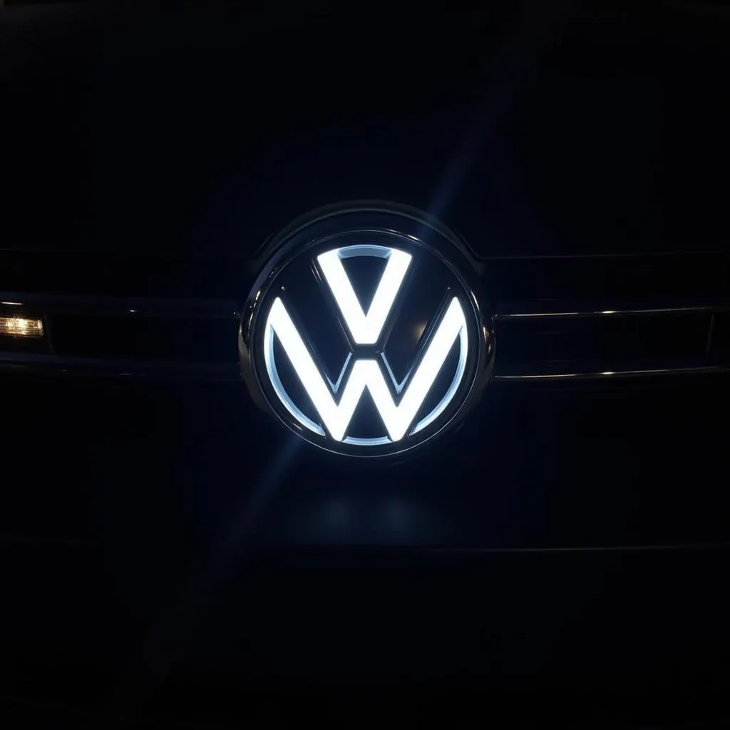 VW LED Emblem Sang Trọng