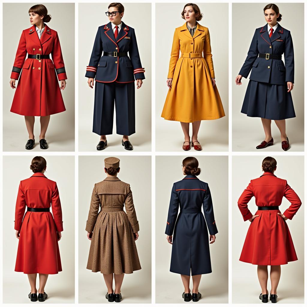 Stylish and Colorful SS Womens Uniforms