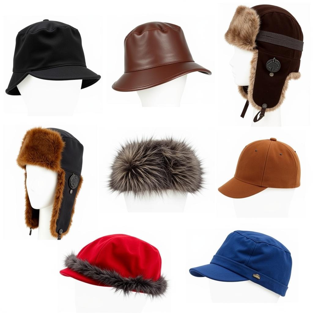 Womens ushanka phong cách đa dạng