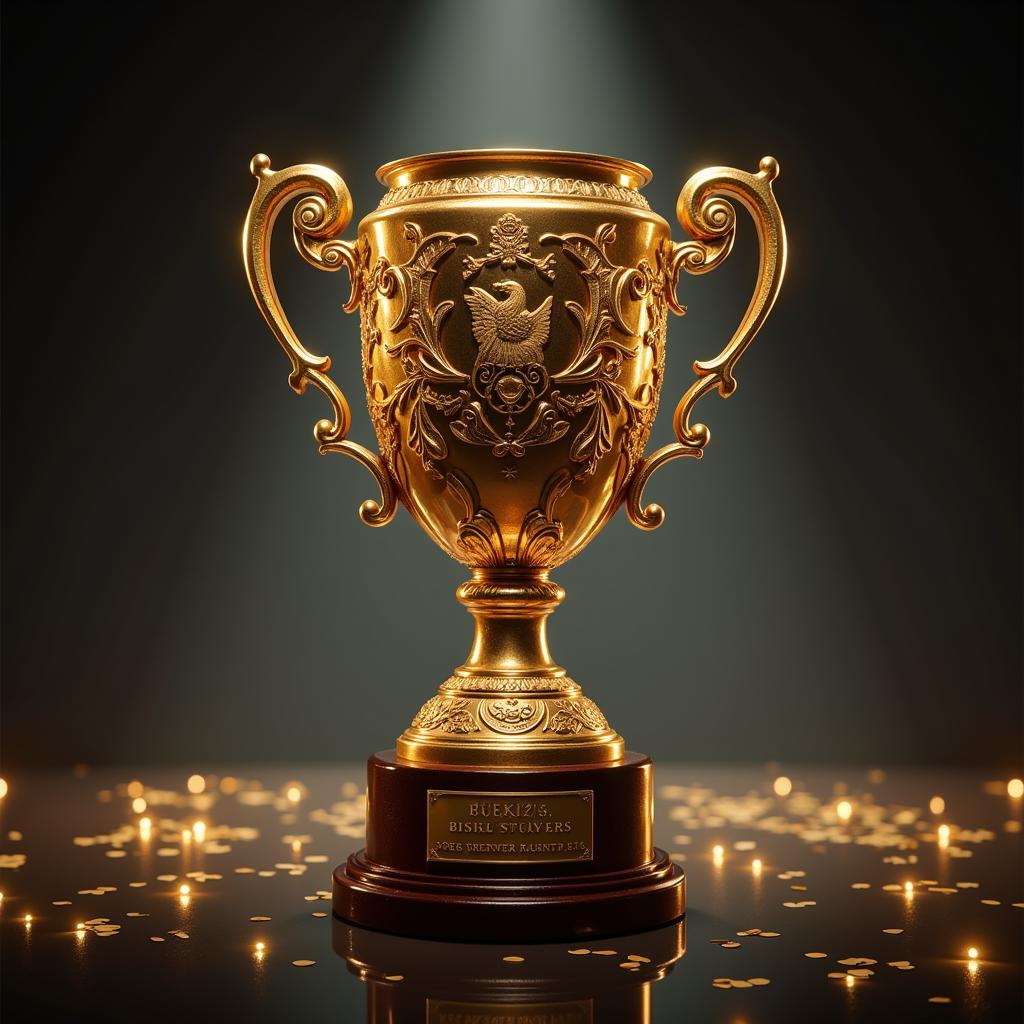 Chiếc cúp World's Best Boss Trophy - biểu tượng của đỉnh cao danh vọng