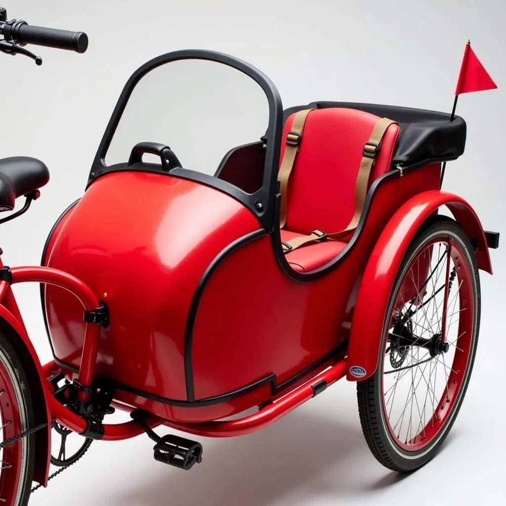 Xe Đạp Gắn Sườn Bycicle Sidecar Cho Bé