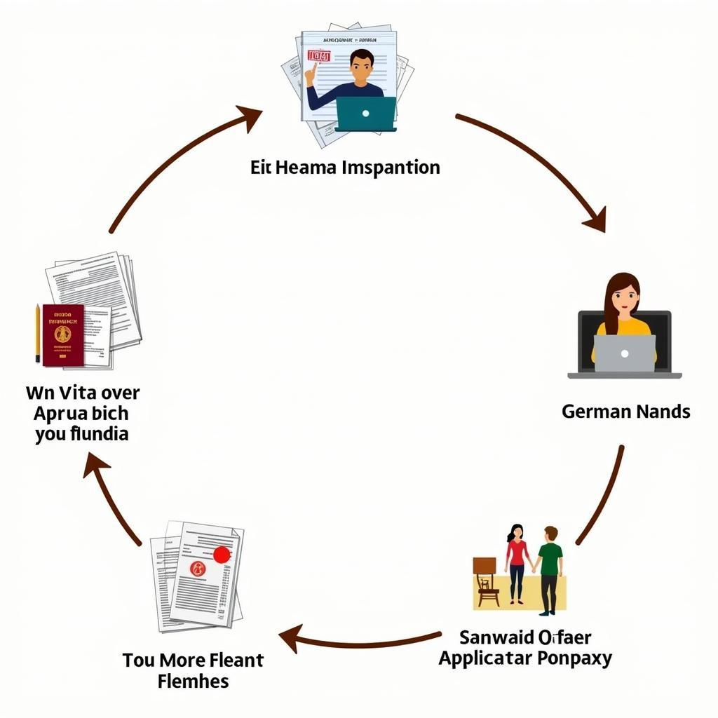 Quy trình xin visa Đức