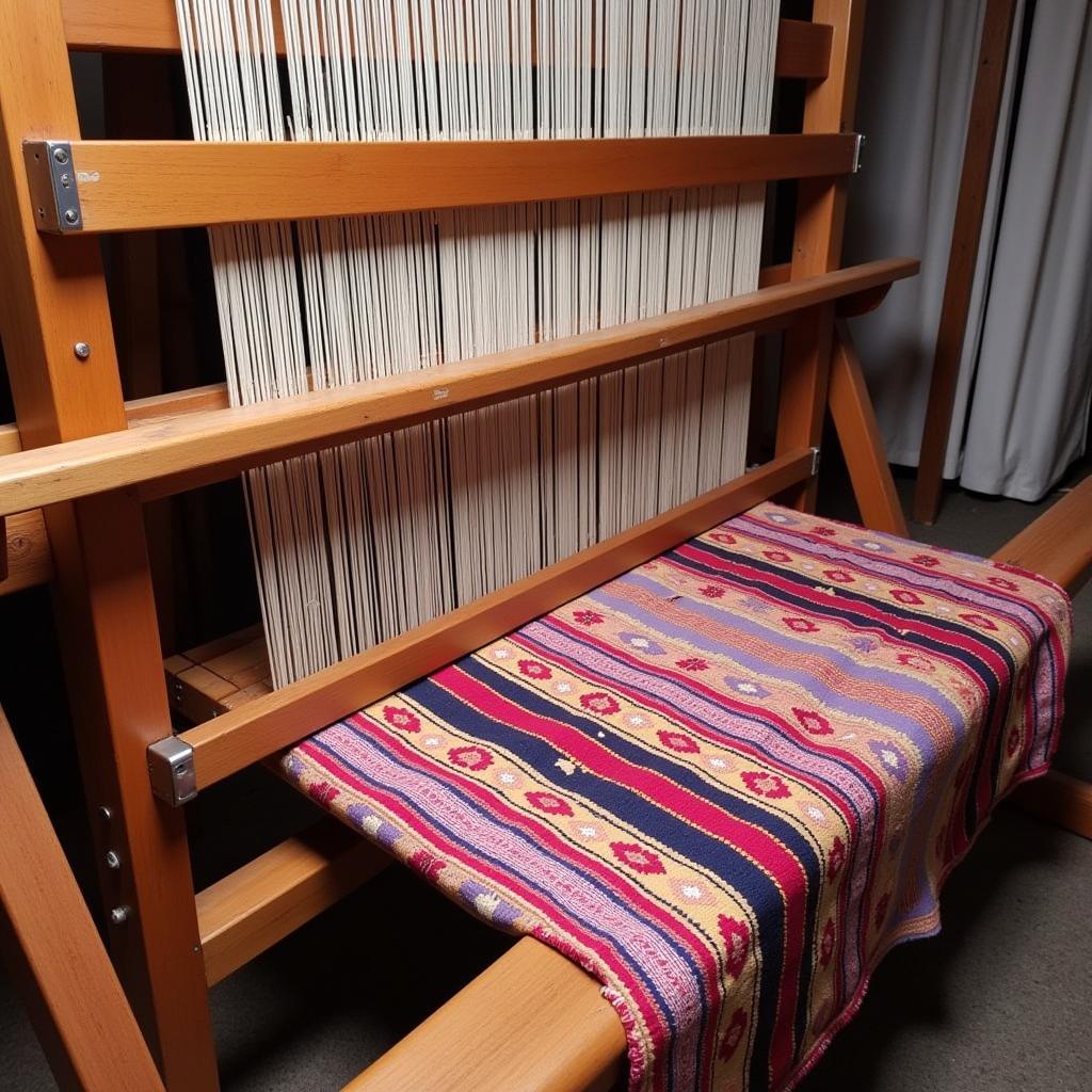 Traditional Vicuna Weaving Loom