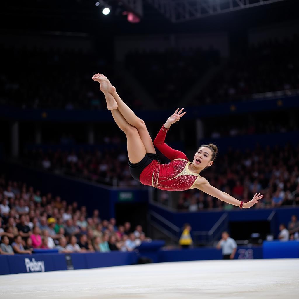 Dynamic Floor Routine at the 2017 Montreal Gymnastics World Championships