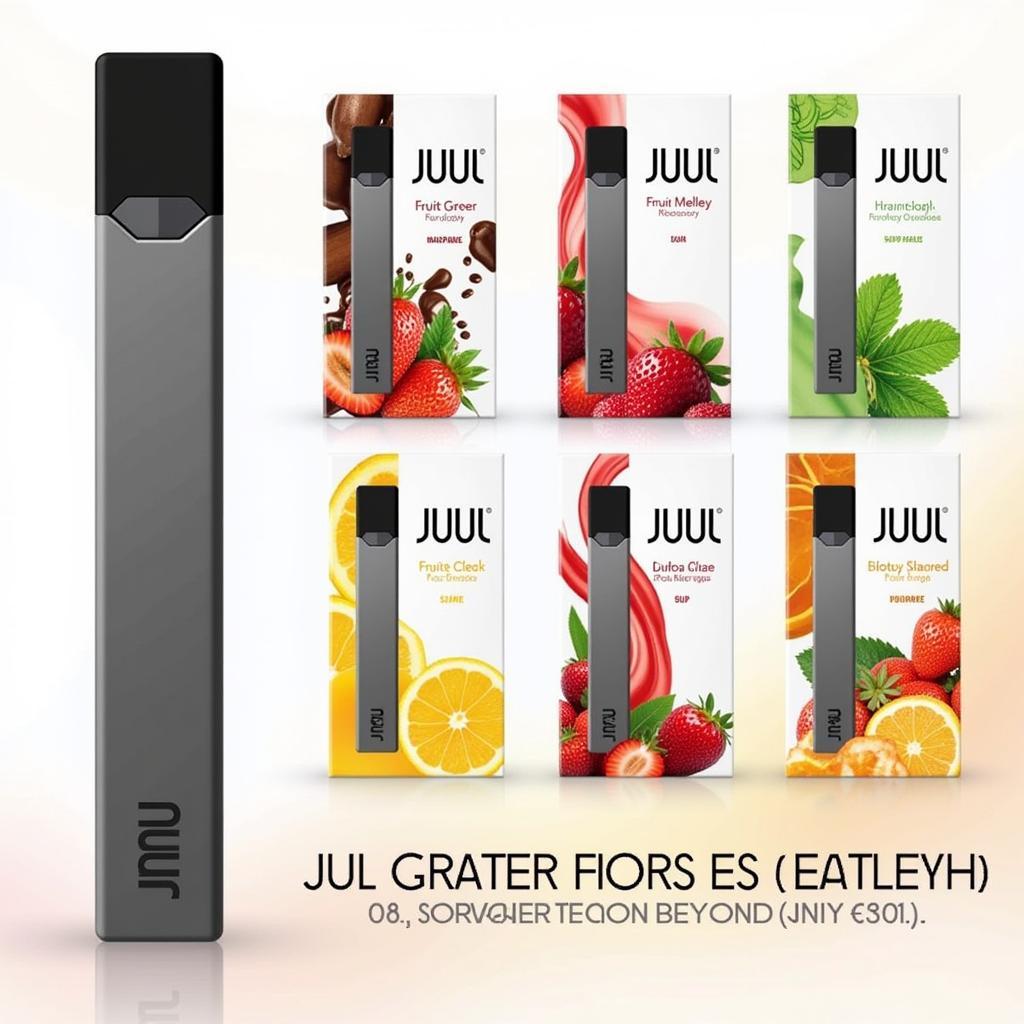 Các hương vị Juul Pods thay thế