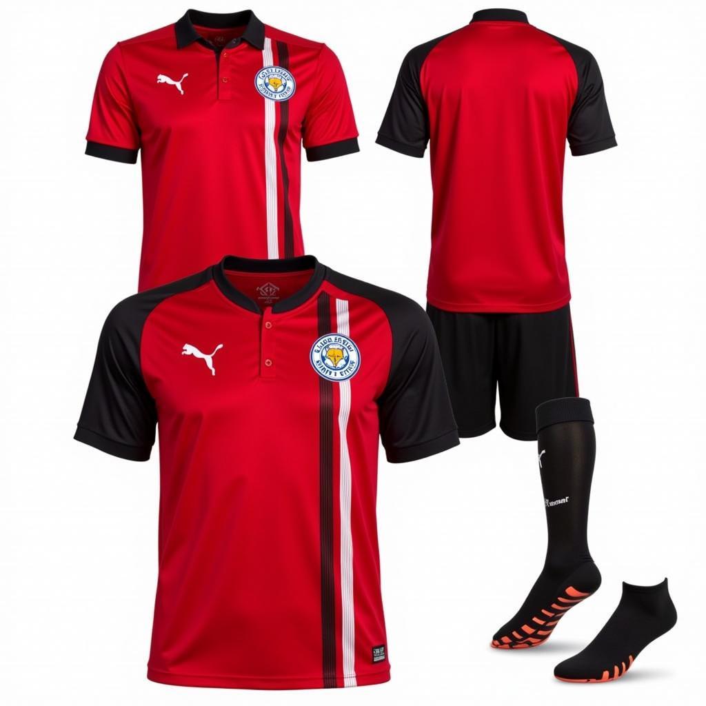 Áo đấu Leicester City 2015/16 sân khách