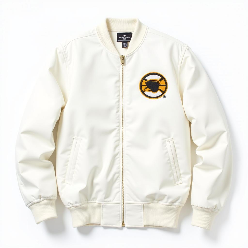 Áo khoác Bomber 58 White cho fan Đội Bóng Đá