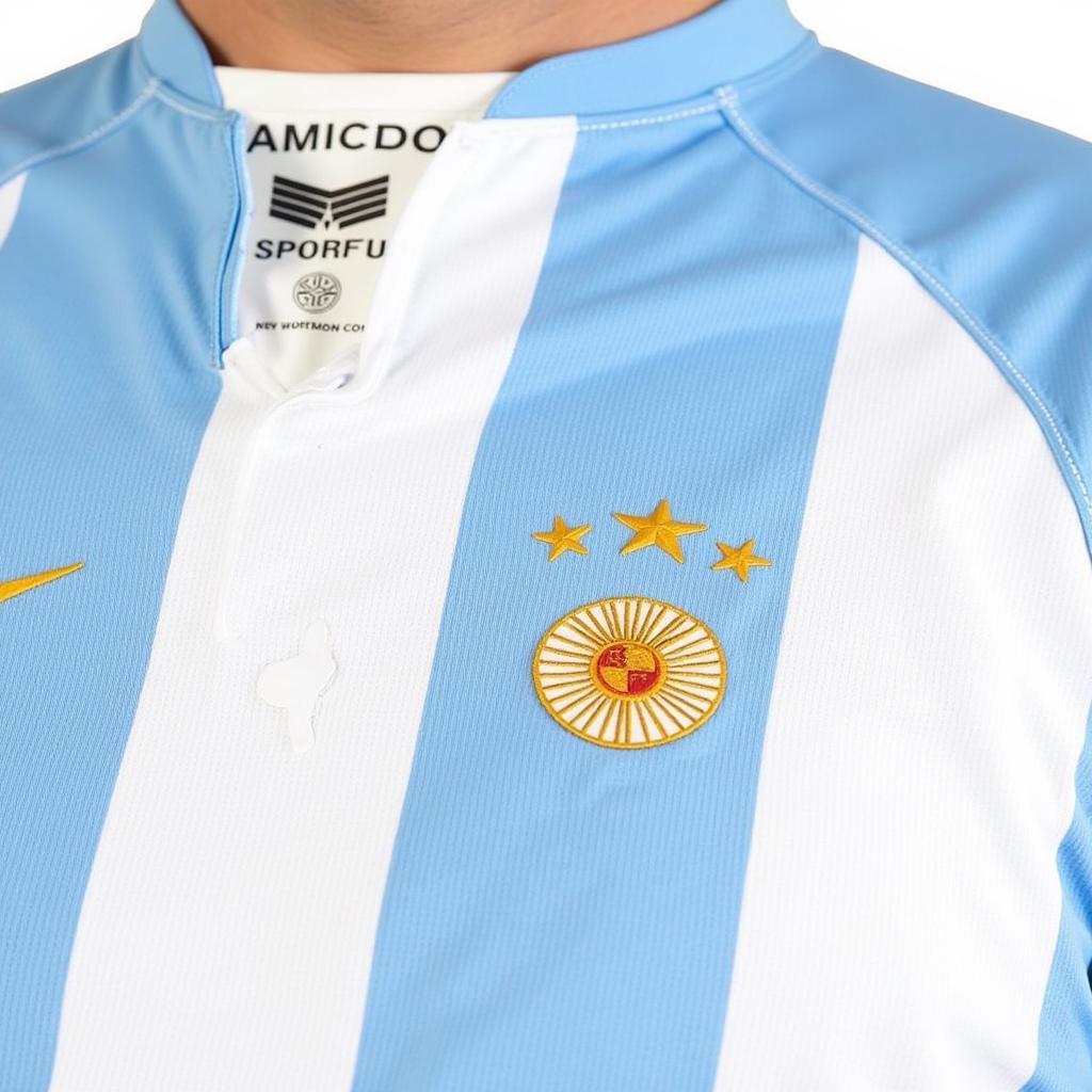 Phân biệt áo Argentina Romero Jersey chính hãng