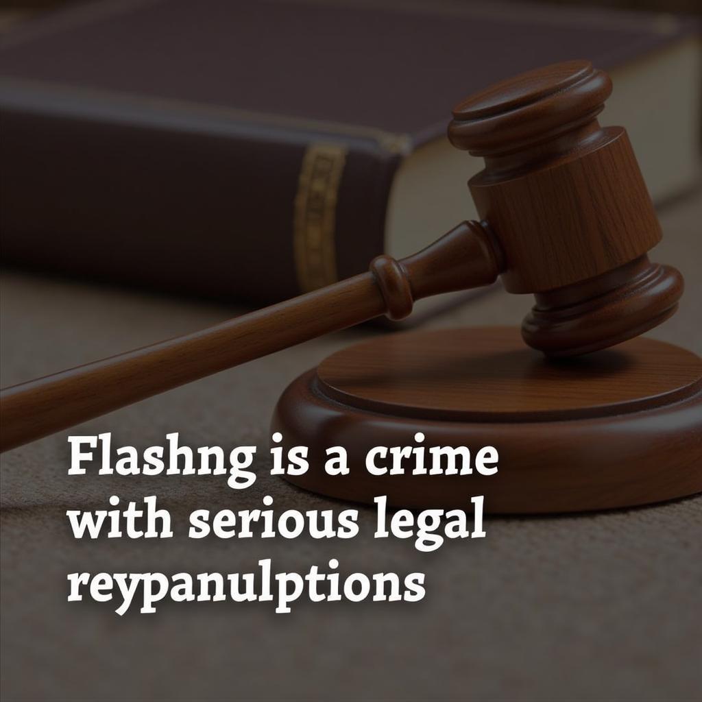 Legal Consequences of Flashing in Australia