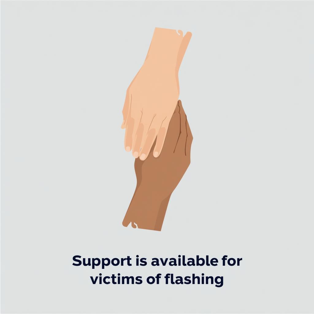 Support for Victims of Flashing Incidents