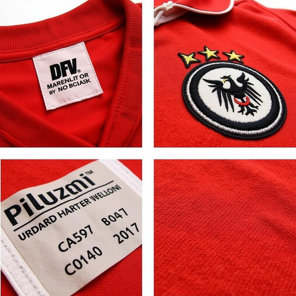 Authentic East Germany Jersey Details