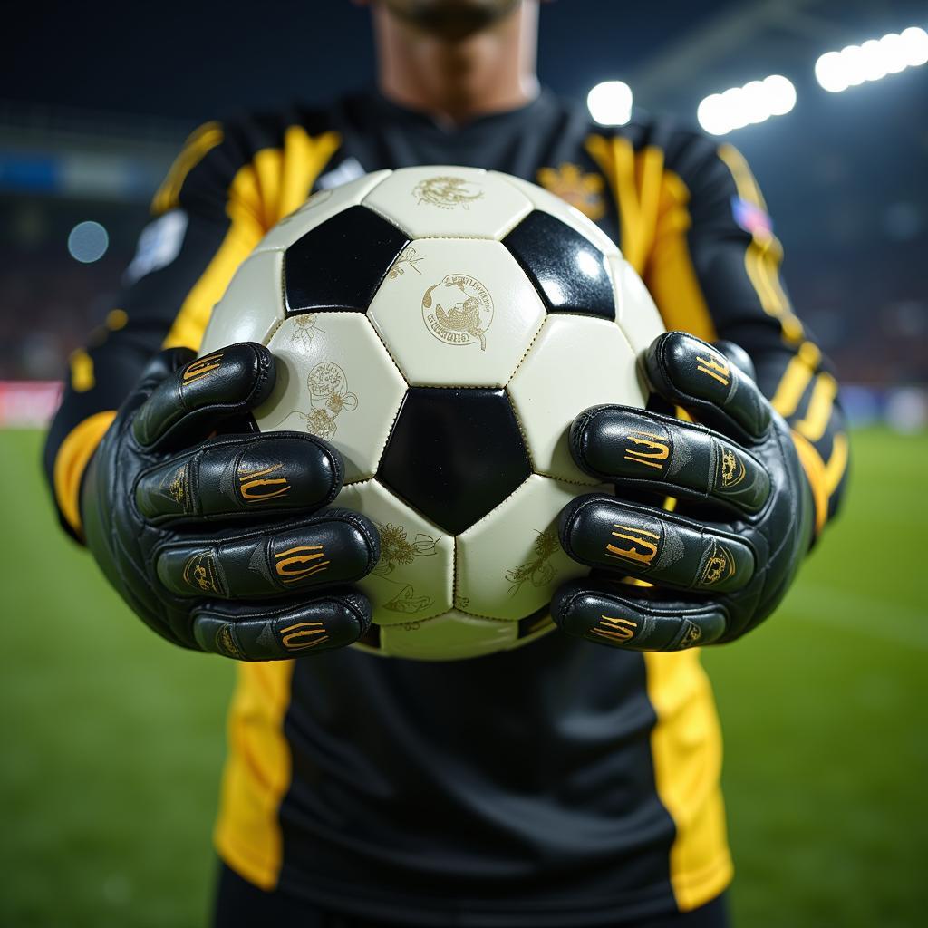 Strong Hands of the Goalkeeper