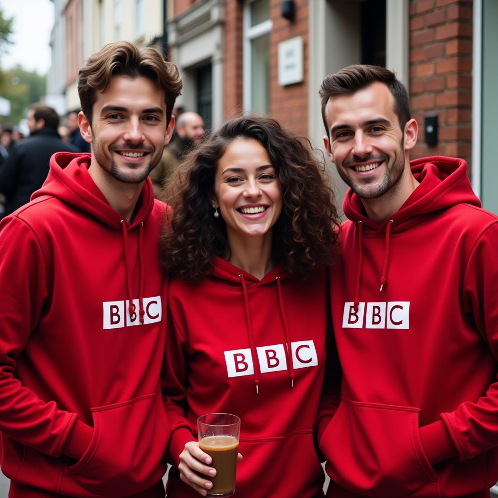 BBC Hoodie Red Kết Nối Cộng Đồng