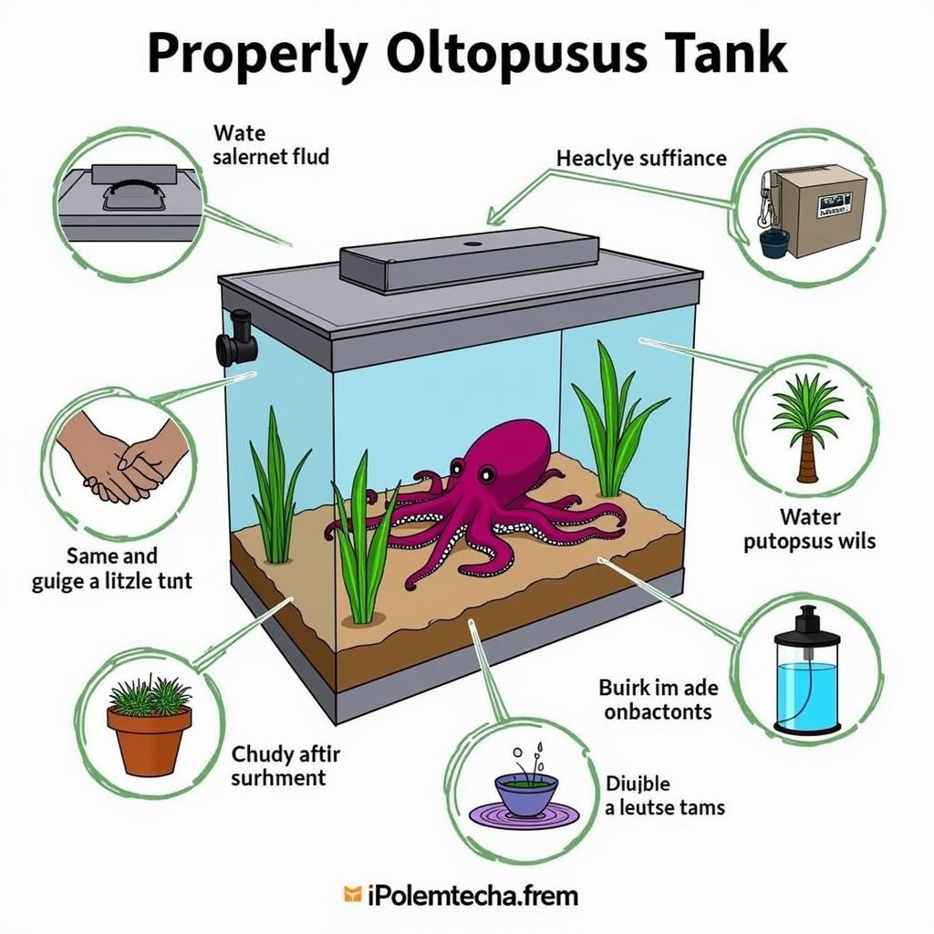 Standard octopus tank setup