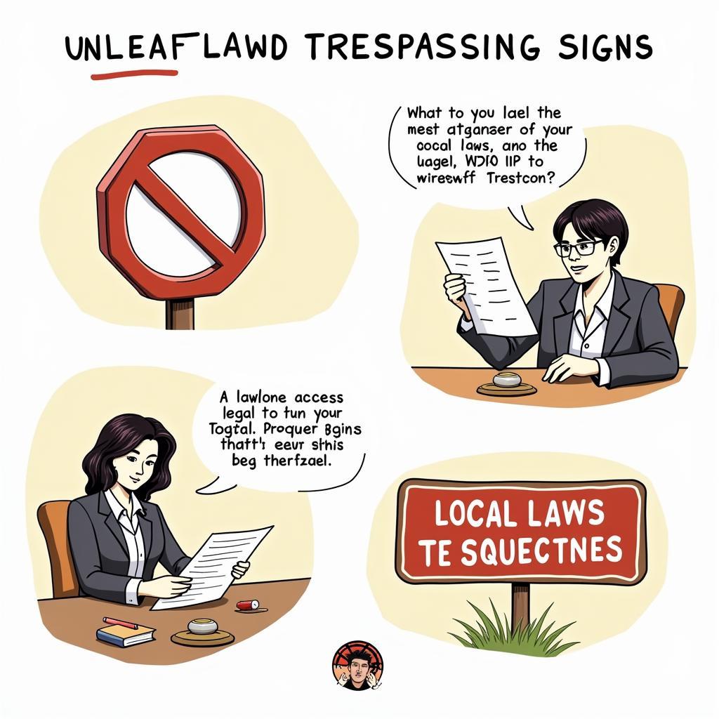 Legal Considerations for No Trespassing Signs in Spanish