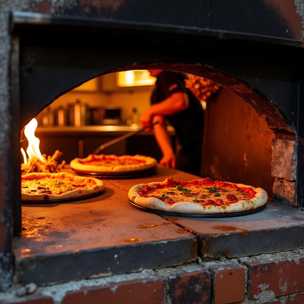 Black Dog Pizza Truck Wood-fired Oven