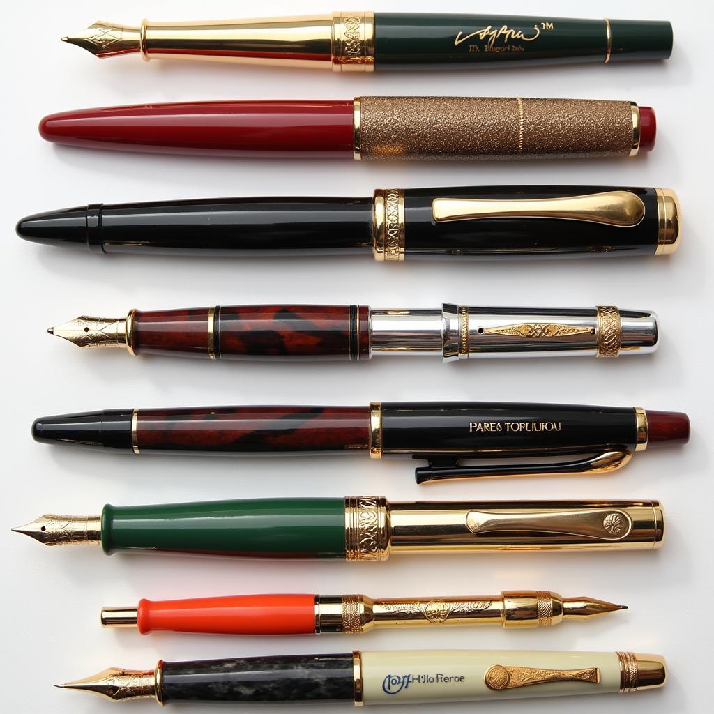 A Collection of Indian Fountain Pens