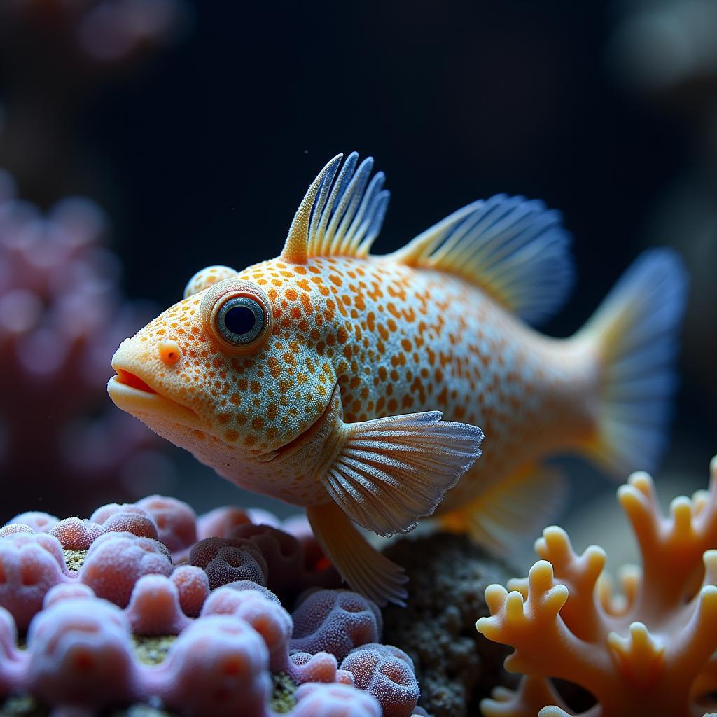 Brooch Fish Camouflage