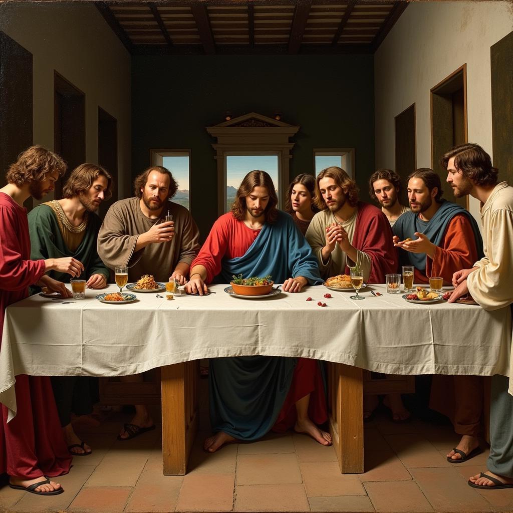 The Last Supper by Leonardo da Vinci