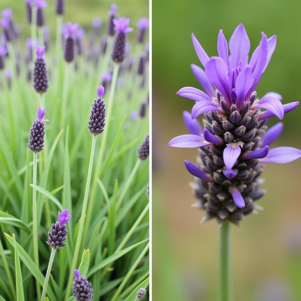 Bulgarian vs French Lavender Appearance