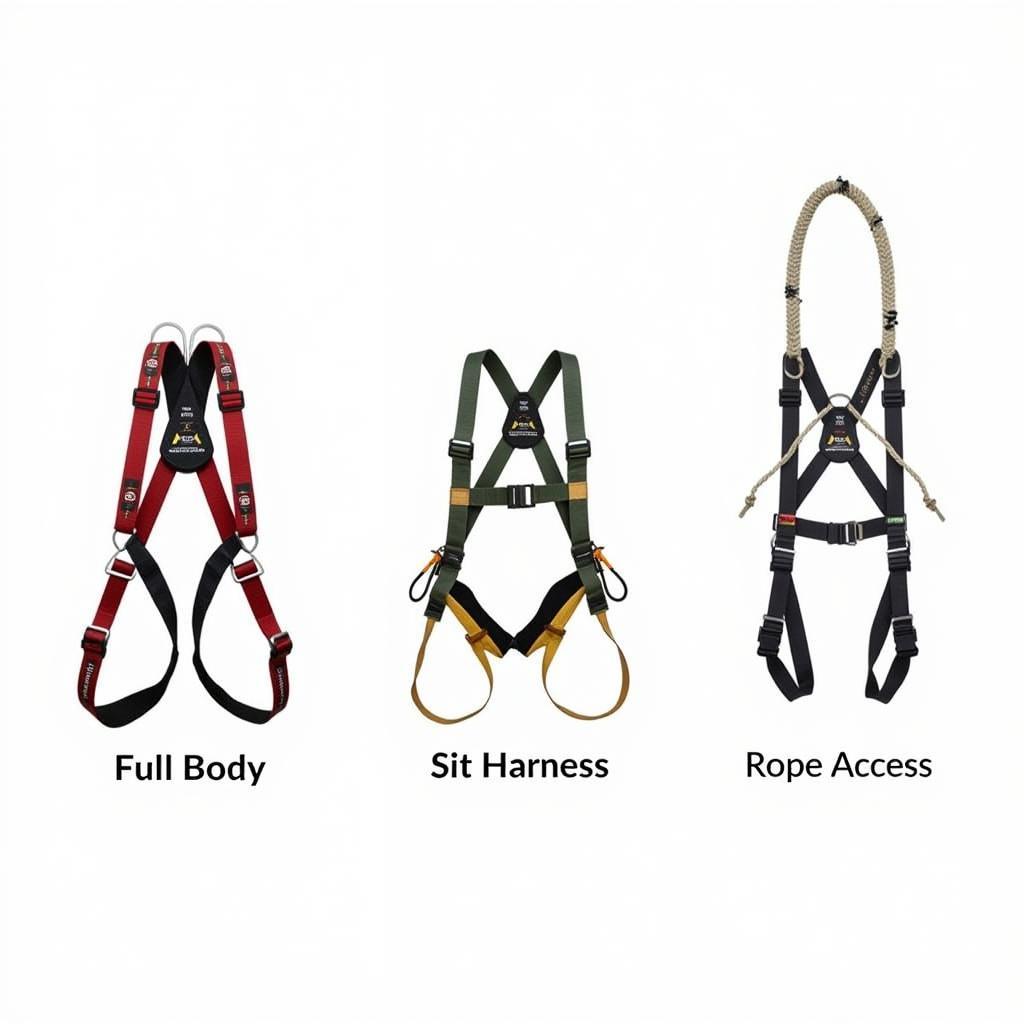 Các loại dây an toàn harness