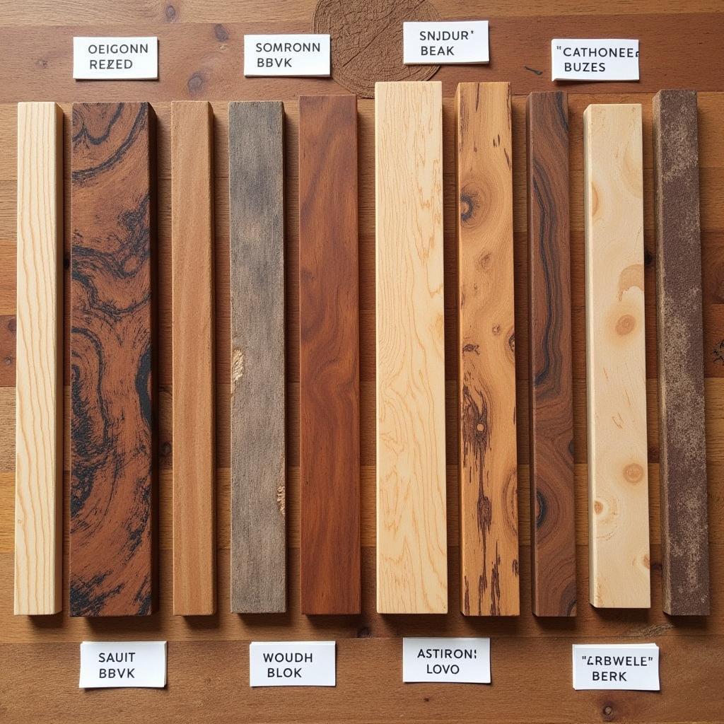 Various Types of Precious Wood Used in Pen Making