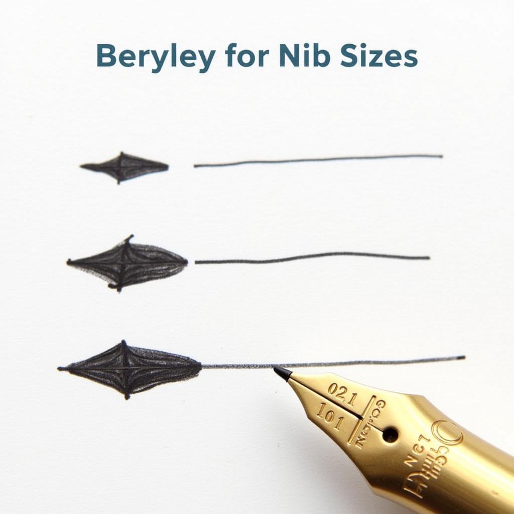 Different Types of Fountain Pen Nibs