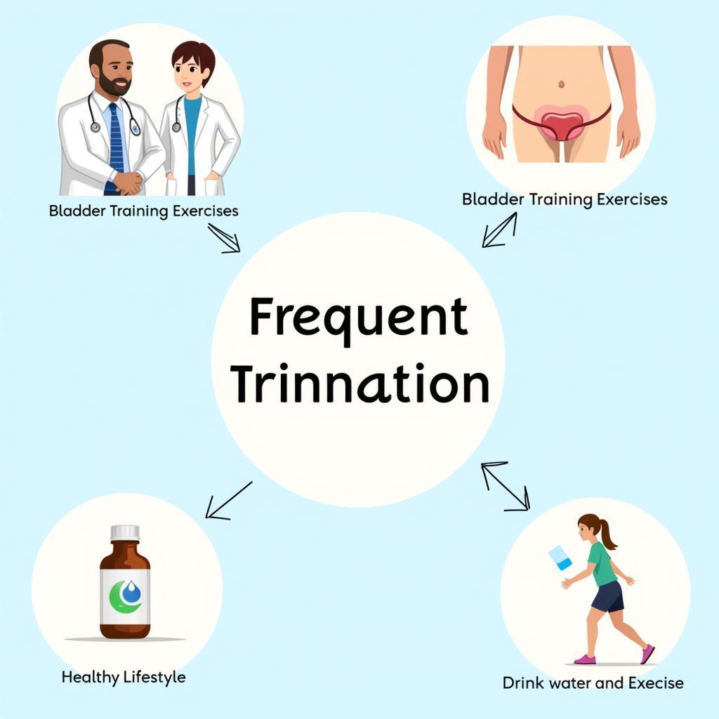 Các phương pháp điều trị đi tiểu thường xuyên