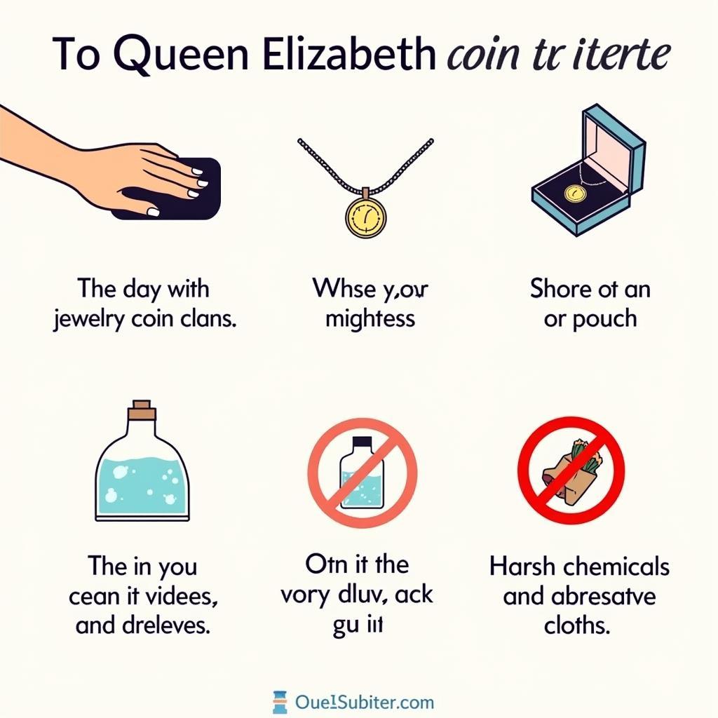 Caring for your Queen Elizabeth Coin Necklace