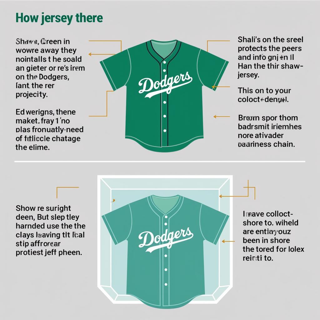 Caring for Your Shawn Green Dodgers Jersey