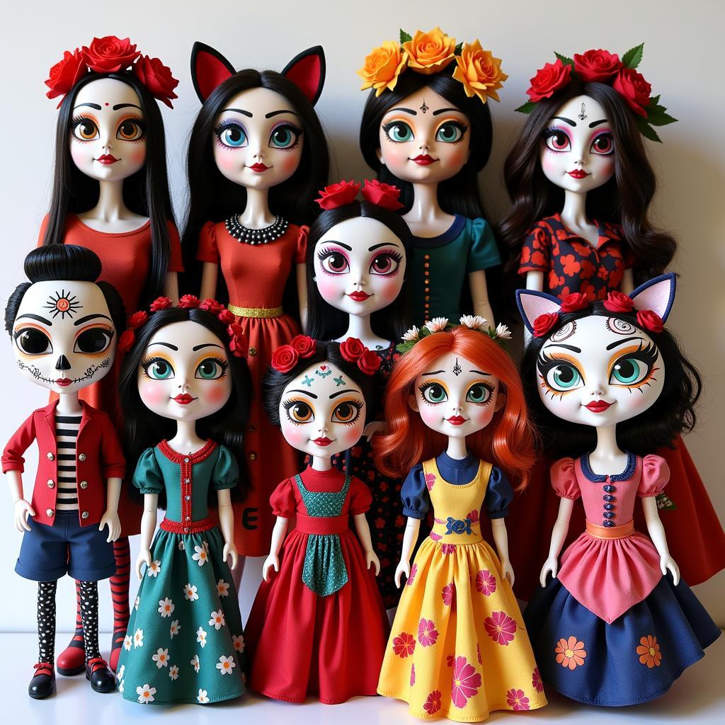 Modern Interpretations of Catrina Dolls