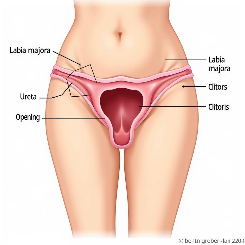 Cấu tạo Labia