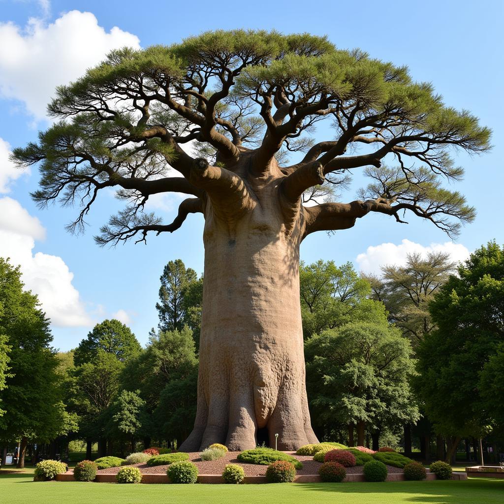 Cây Baobab Madagascar Trưởng Thành