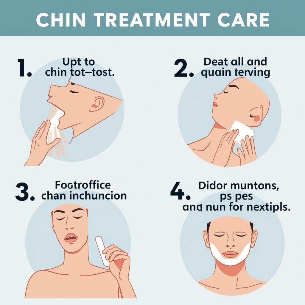 Chăm sóc sau tiêm filler cằm