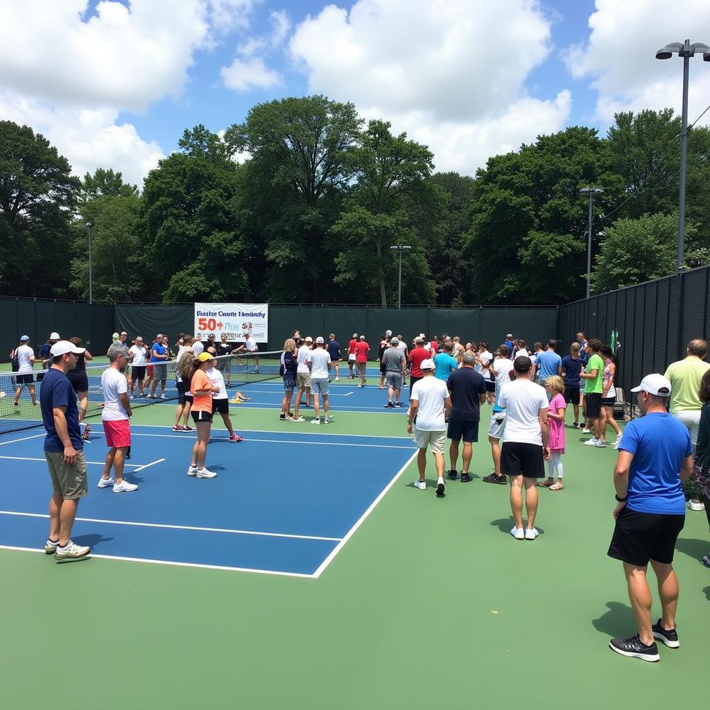 Lễ khai mạc Charlotte County 50 Plus Tennis League