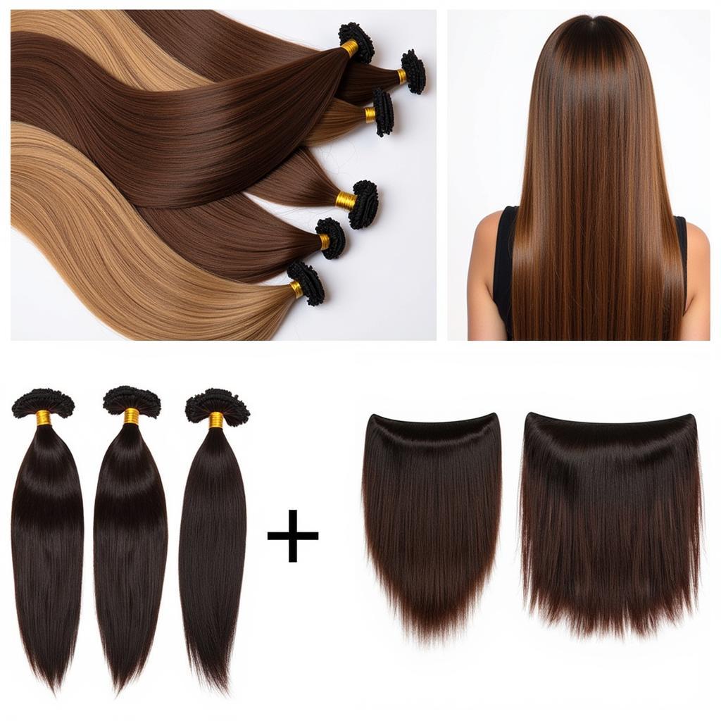 Chọn đúng tóc giả sew in