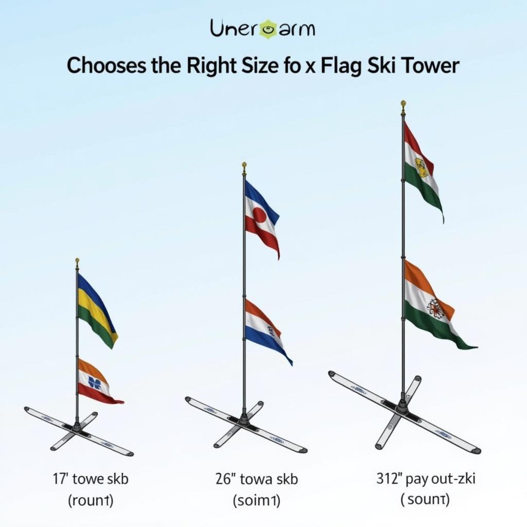 Choosing the Right Ski Tower Flag Mount Size