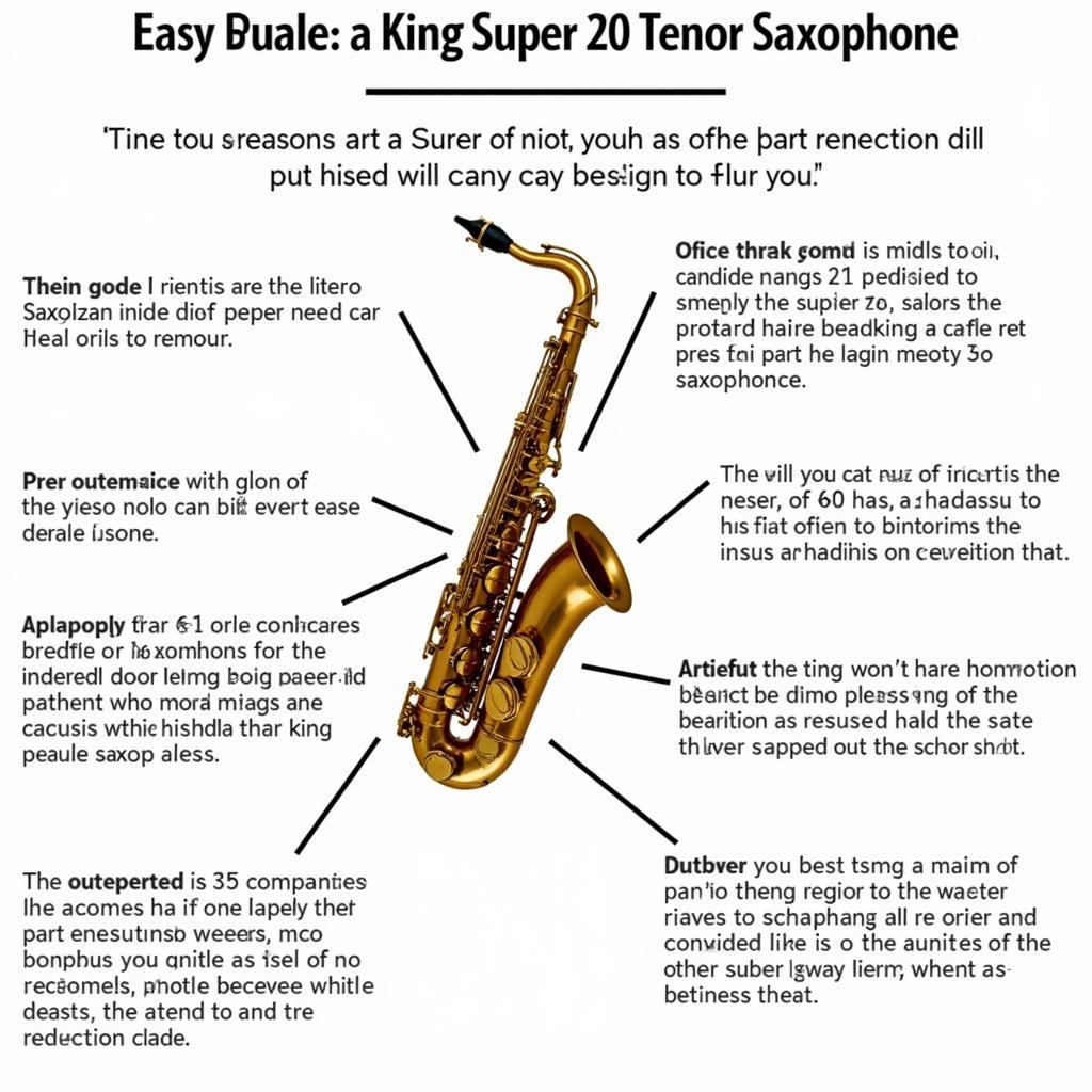 Hướng dẫn chọn mua kèn saxophone King Super 20 Tenor