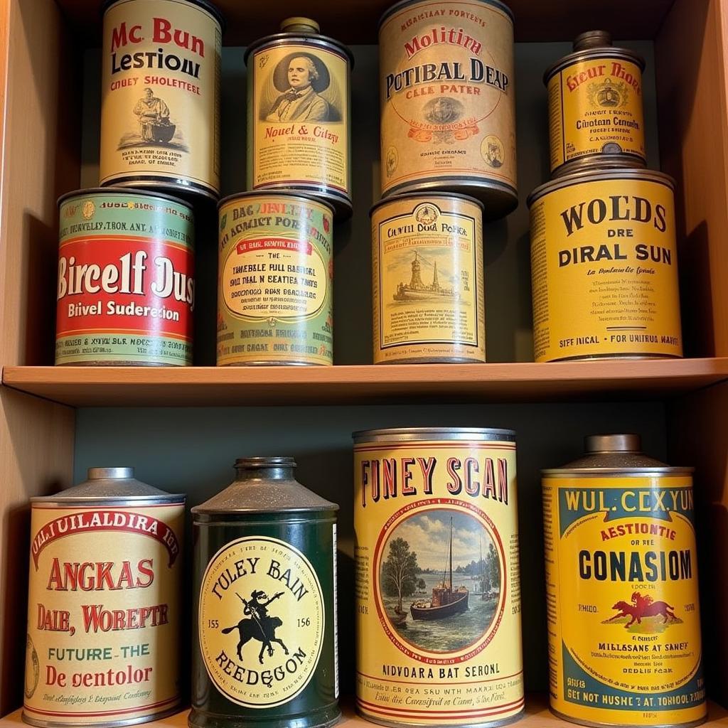 A Collection of Civil War Tin Cans