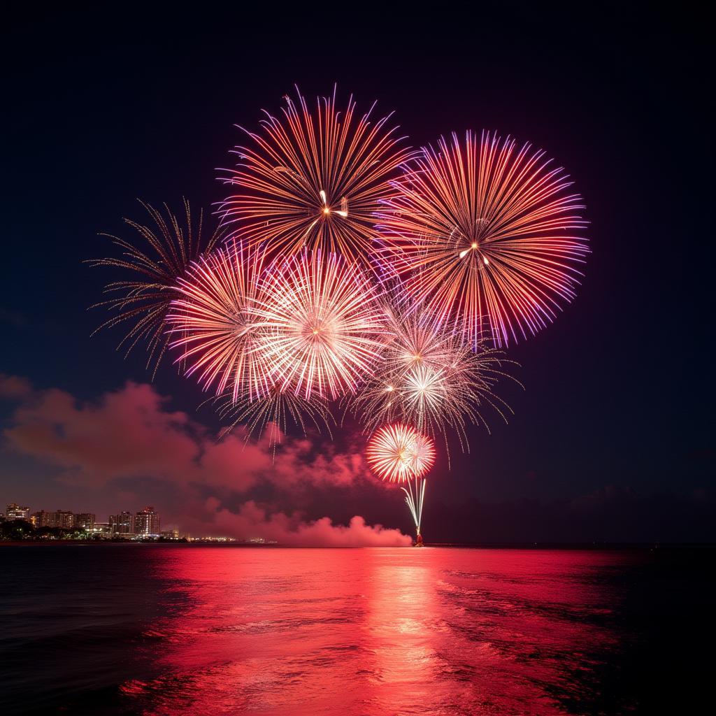 Colombo New Year's Eve Fireworks